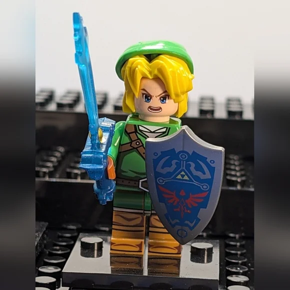 2 Minifigures-Legend of Zelda Nintendo Building Block Toy Video Game - Picture 2 of 8